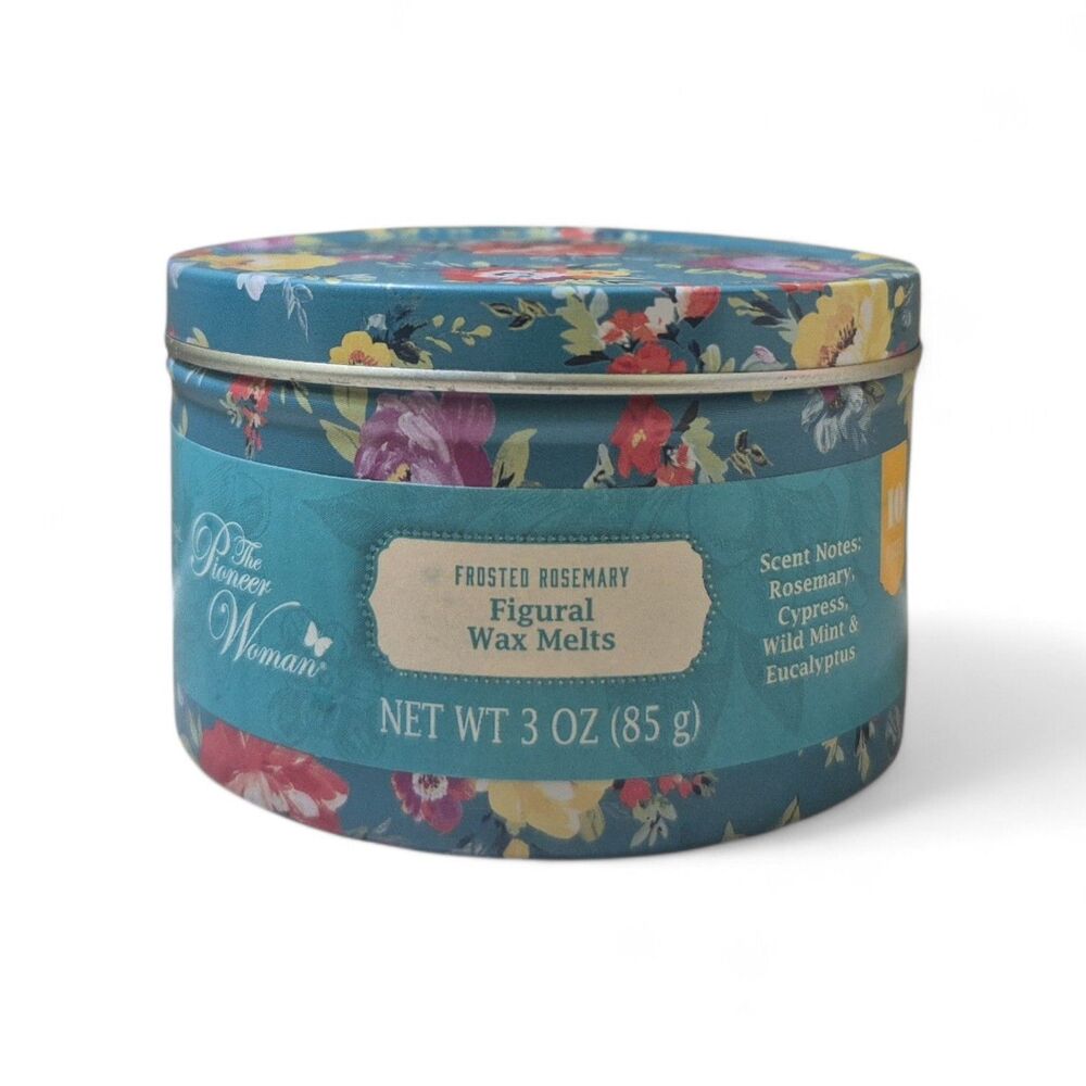 The Pioneer Woman Figural Wax Melts. 10 Wax Per Pack Scent Frosted Rosemary
